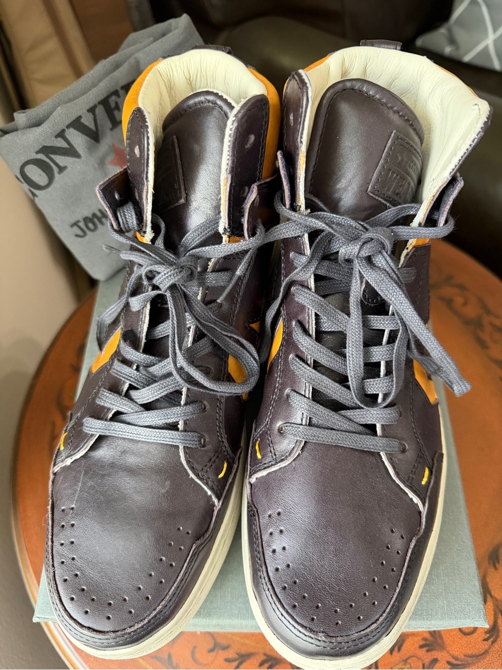 Converse x John Varvatos JV Weapon Mid (Grail) Limited Edition; Like New.